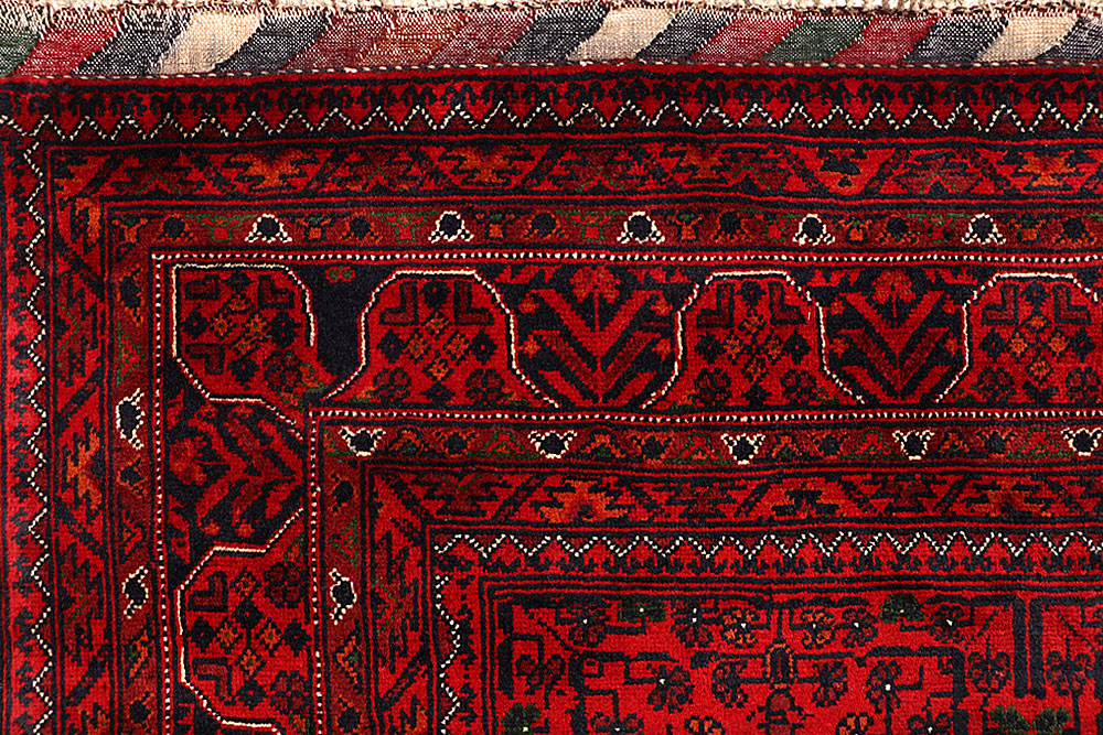 Dark Red Khal Mohammadi 6' 6 x 9' 10 - No. 67014 - ALRUG Rug Store
