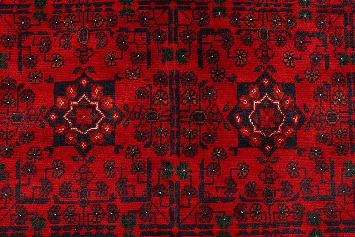 Dark Red Khal Mohammadi 6'  6" x 9'  10" - No. QA21676