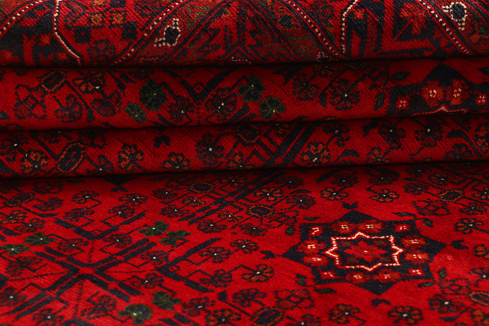 Dark Red Khal Mohammadi 6' 6 x 9' 10 - No. 67014 - ALRUG Rug Store