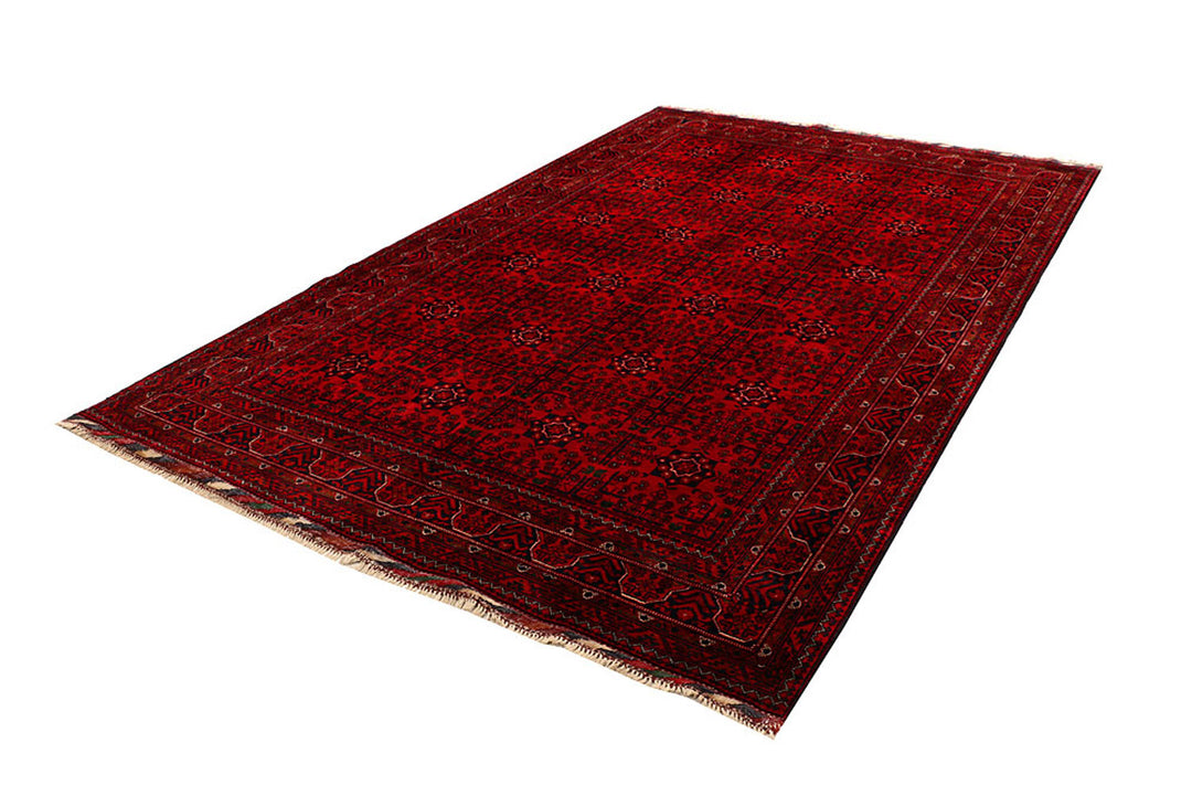 Dark Red Khal Mohammadi 6'  6" x 9'  10" - No. QA21676