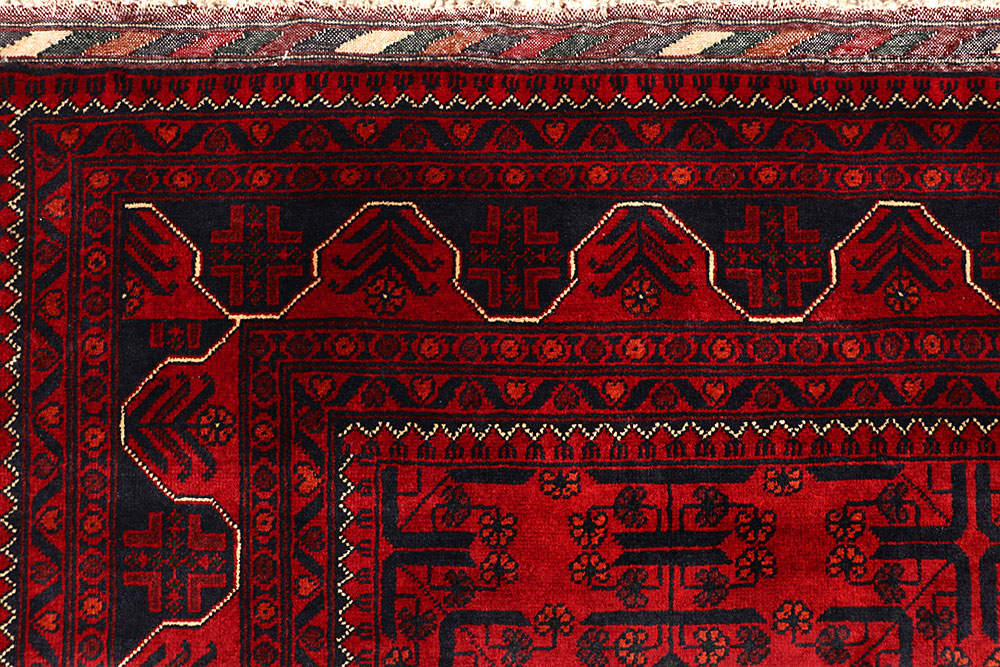 Dark Red Khal Mohammadi 6' 4 x 9' 7 - No. 67015 - ALRUG Rug Store