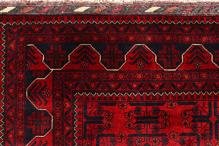 Dark Red Khal Mohammadi 6' 4 x 9' 7 - No. 67015 - ALRUG Rug Store