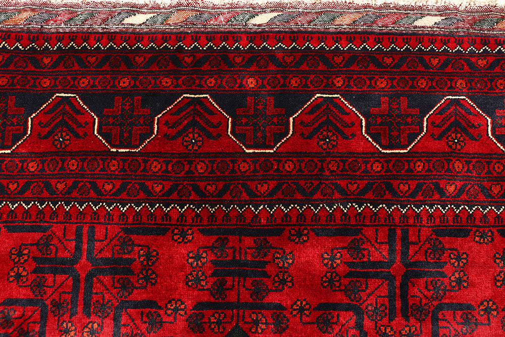 Dark Red Khal Mohammadi 6' 4 x 9' 7 - No. 67015 - ALRUG Rug Store