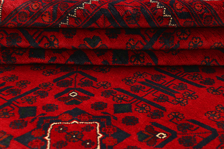 Dark Red Khal Mohammadi 6' 4 x 9' 7 - No. 67015 - ALRUG Rug Store