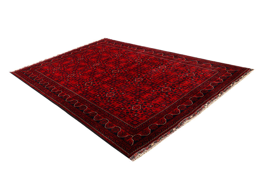 Dark Red Khal Mohammadi 6' 4 x 9' 7 - No. 67015 - ALRUG Rug Store