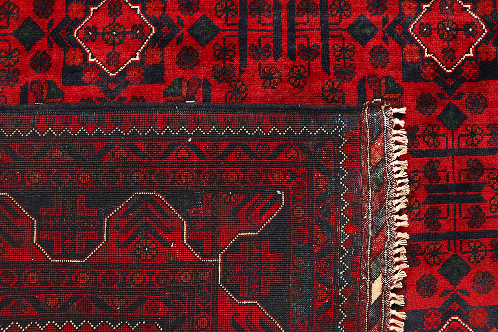 Dark Red Khal Mohammadi 6' 4 x 9' 7 - No. 67015 - ALRUG Rug Store