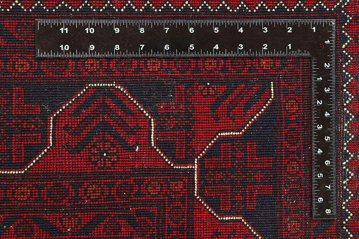Dark Red Khal Mohammadi 6' 4 x 9' 7 - No. 67015 - ALRUG Rug Store