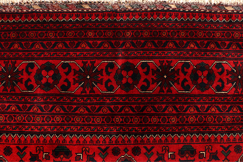 Dark Red Khal Mohammadi 6' 7 x 9' 1 - No. 67016 - ALRUG Rug Store