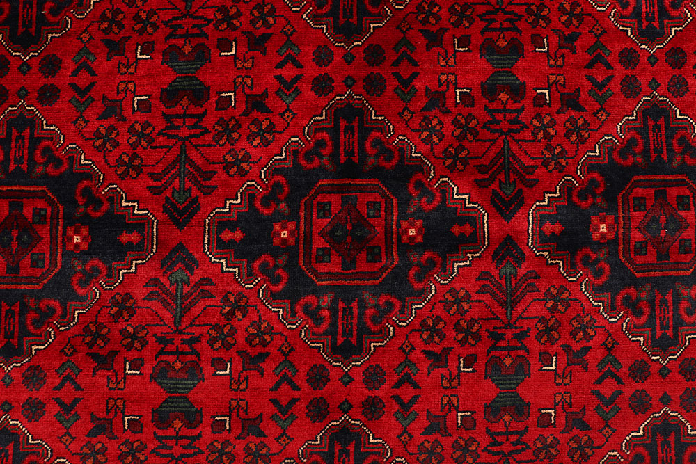 Dark Red Khal Mohammadi 6' 7 x 9' 1 - No. 67016 - ALRUG Rug Store