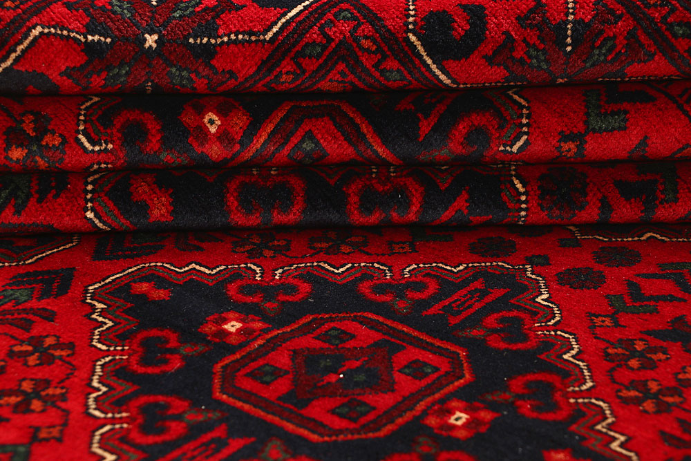 Dark Red Khal Mohammadi 6' 7 x 9' 1 - No. 67016 - ALRUG Rug Store