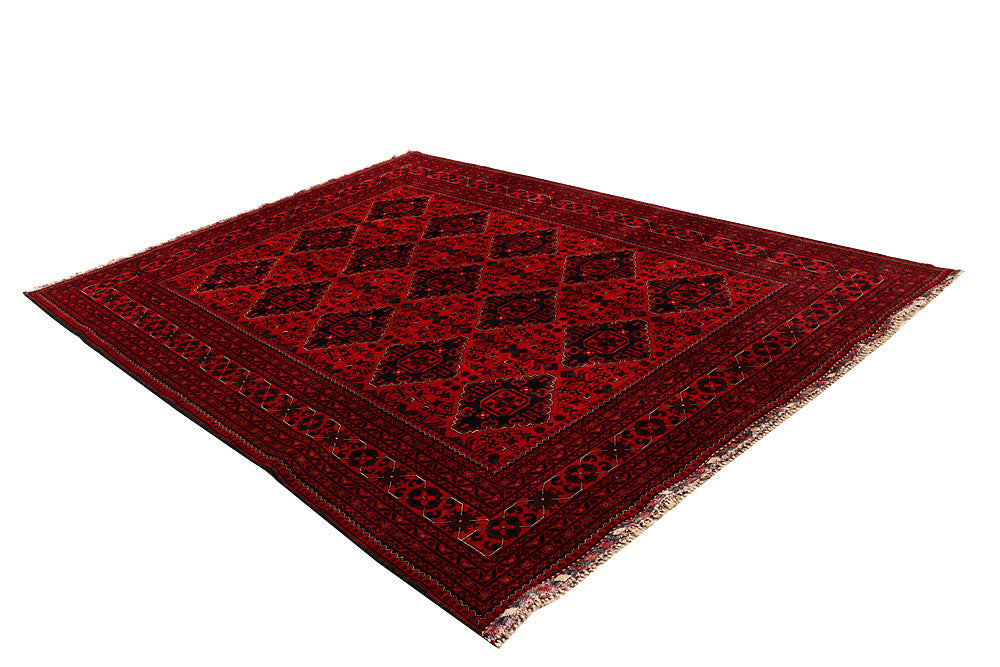 Dark Red Khal Mohammadi 6' 7 x 9' 1 - No. 67016 - ALRUG Rug Store