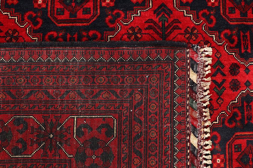 Dark Red Khal Mohammadi 6' 7 x 9' 1 - No. 67016 - ALRUG Rug Store