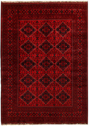 Dark Red Khal Mohammadi 6' 7 x 9' 1 - No. 67016 - ALRUG Rug Store