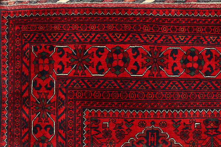 Dark Red Khal Mohammadi 6'  6" x 9'  6" - No. QA62608