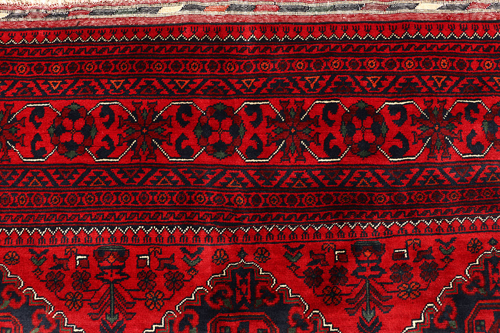 Dark Red Khal Mohammadi 6' 6 x 9' 6 - No. 67017 - ALRUG Rug Store
