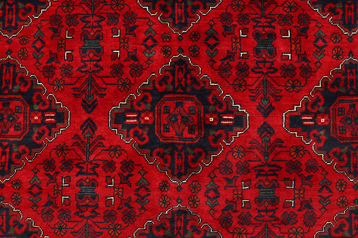 Dark Red Khal Mohammadi 6' 6 x 9' 6 - No. 67017 - ALRUG Rug Store