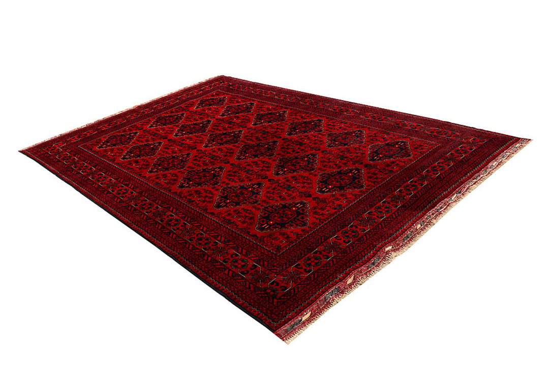 Dark Red Khal Mohammadi 6'  6" x 9'  6" - No. QA62608