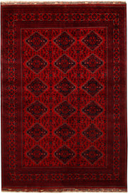 Dark Red Khal Mohammadi 6' 6 x 9' 6 - No. 67017 - ALRUG Rug Store