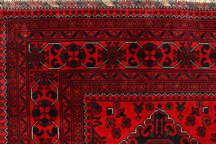 Dark Red Khal Mohammadi 6' 8 x 9' 6 - No. 67018 - ALRUG Rug Store