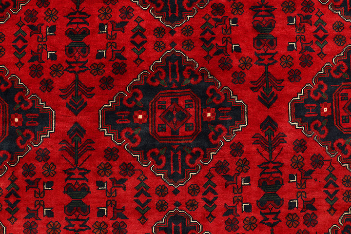 Dark Red Khal Mohammadi 6' 8 x 9' 6 - No. 67018 - ALRUG Rug Store