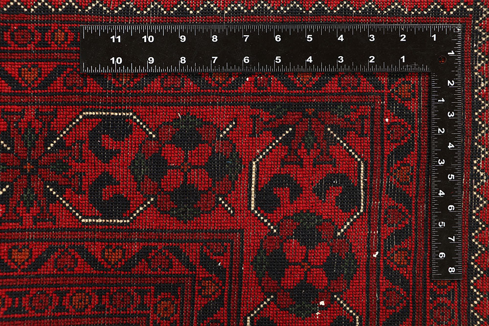 Dark Red Khal Mohammadi 6' 8 x 9' 6 - No. 67018 - ALRUG Rug Store