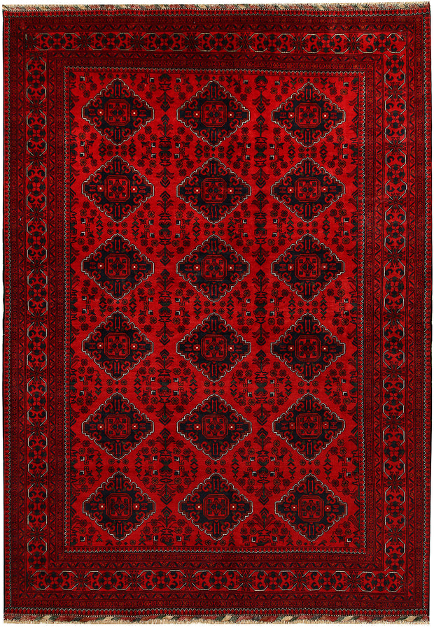 Dark Red Khal Mohammadi 6'  8" x 9'  6" - No. QA26517