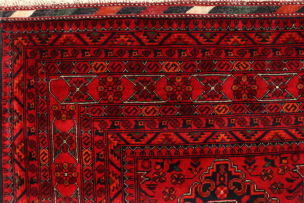 Dark Red Khal Mohammadi 6' 4 x 9' 10 - No. 67019 - ALRUG Rug Store