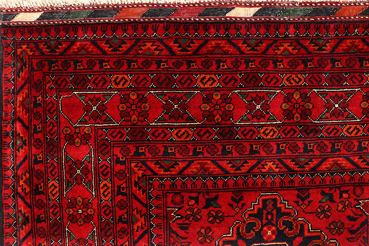 Dark Red Khal Mohammadi 6'  4" x 9'  10" - No. QA66911