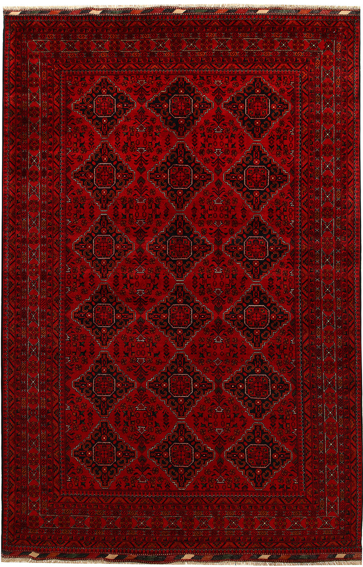 Dark Red Khal Mohammadi 6' 4 x 9' 10 - No. 67019 - ALRUG Rug Store