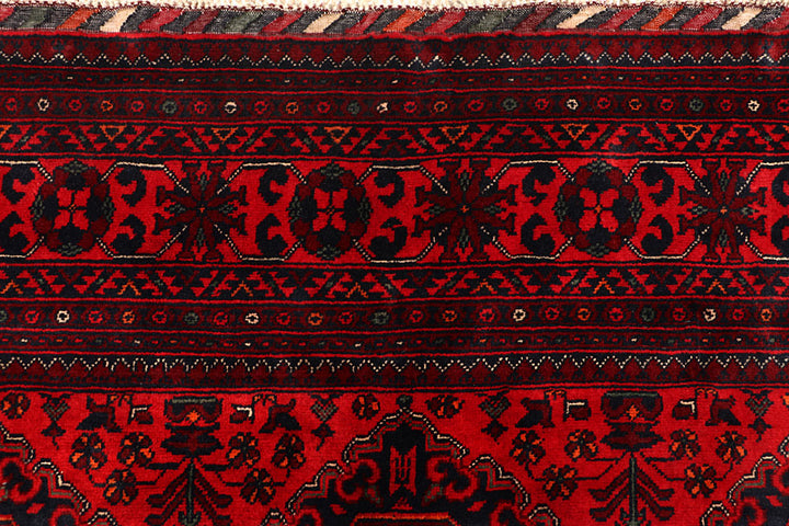 Dark Red Khal Mohammadi 6' 5 x 9' 6 - No. 67020 - ALRUG Rug Store