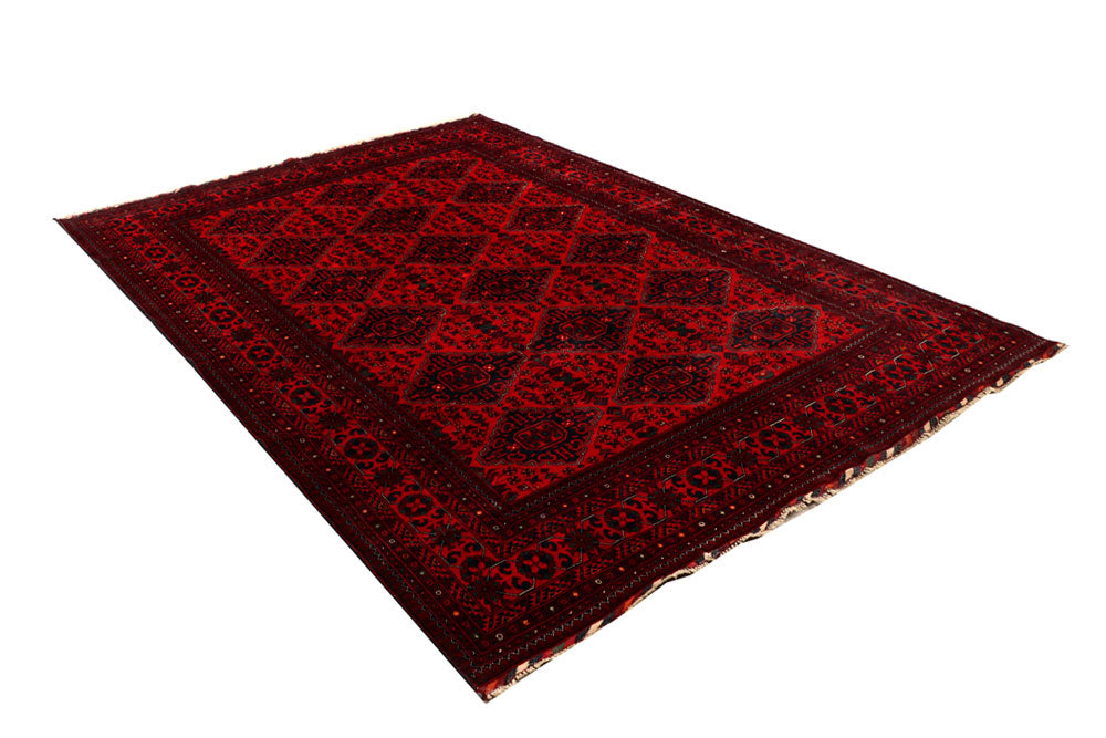 Dark Red Khal Mohammadi 6' 5 x 9' 6 - No. 67020 - ALRUG Rug Store