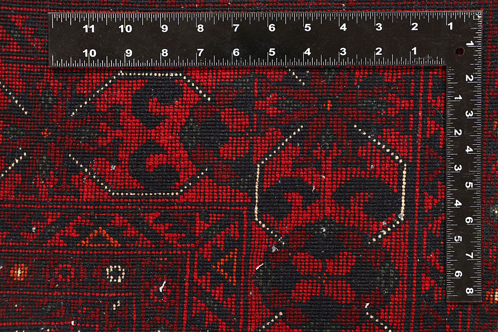 Dark Red Khal Mohammadi 6' 5 x 9' 6 - No. 67020 - ALRUG Rug Store