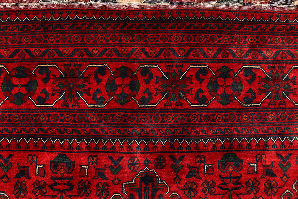 Dark Red Khal Mohammadi 6' 5 x 9' 7 - No. 67021 - ALRUG Rug Store