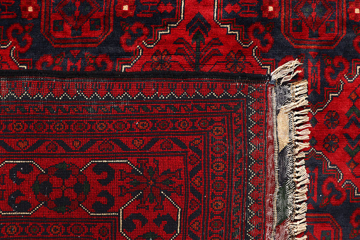 Dark Red Khal Mohammadi 6'  5" x 9'  7" - No. QA28455