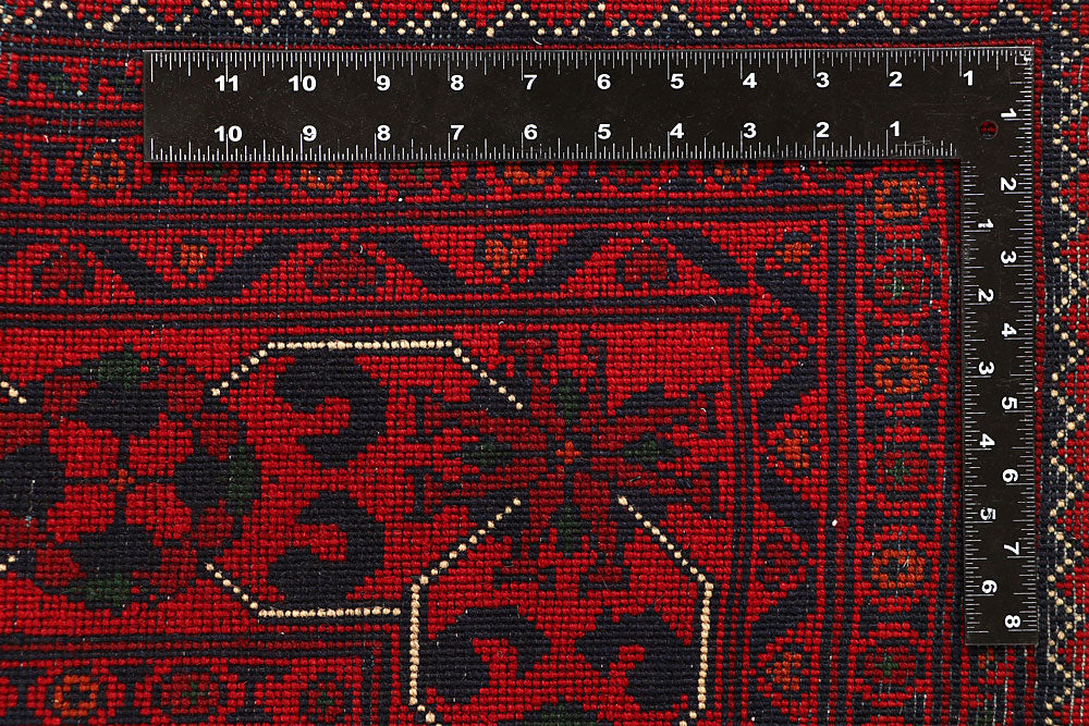 Dark Red Khal Mohammadi 6' 5 x 9' 7 - No. 67021 - ALRUG Rug Store