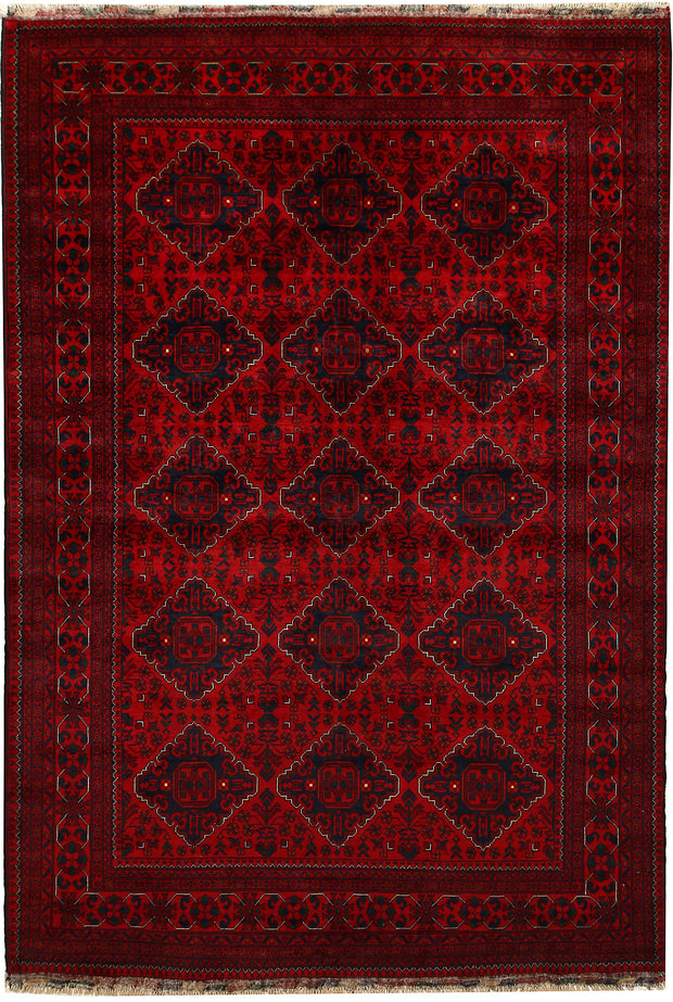 Dark Red Khal Mohammadi 6' 5 x 9' 7 - No. 67021 - ALRUG Rug Store