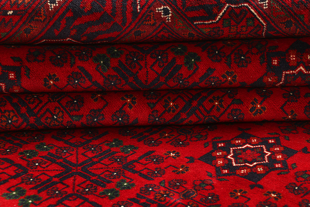 Dark Red Khal Mohammadi 6' 4 x 9' 9 - No. 67022 - ALRUG Rug Store