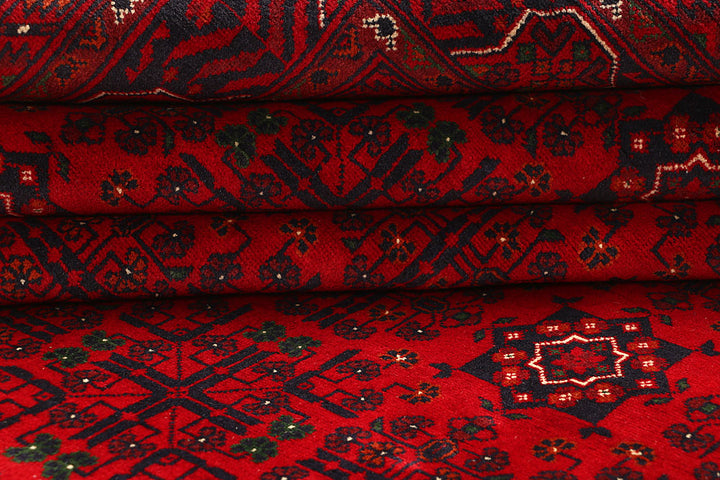 Dark Red Khal Mohammadi 6' 4 x 9' 9 - No. 67022 - ALRUG Rug Store