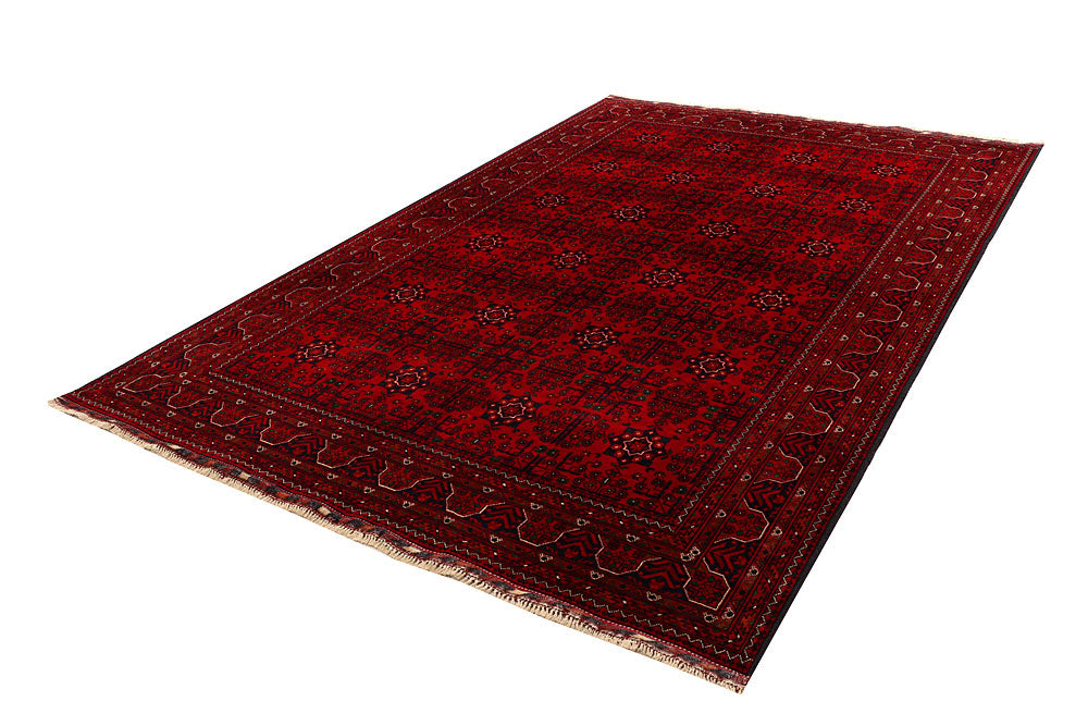 Dark Red Khal Mohammadi 6' 4 x 9' 9 - No. 67022 - ALRUG Rug Store