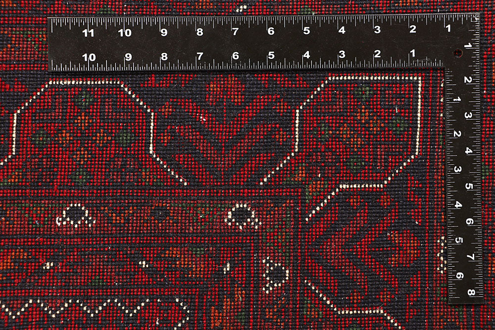 Dark Red Khal Mohammadi 6' 4 x 9' 9 - No. 67022 - ALRUG Rug Store