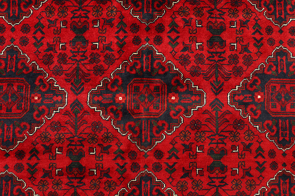 Dark Red Khal Mohammadi 6' 8 x 9' 9 - No. 67023 - ALRUG Rug Store