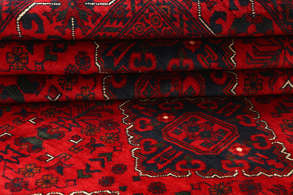 Dark Red Khal Mohammadi 6' 8 x 9' 9 - No. 67023 - ALRUG Rug Store
