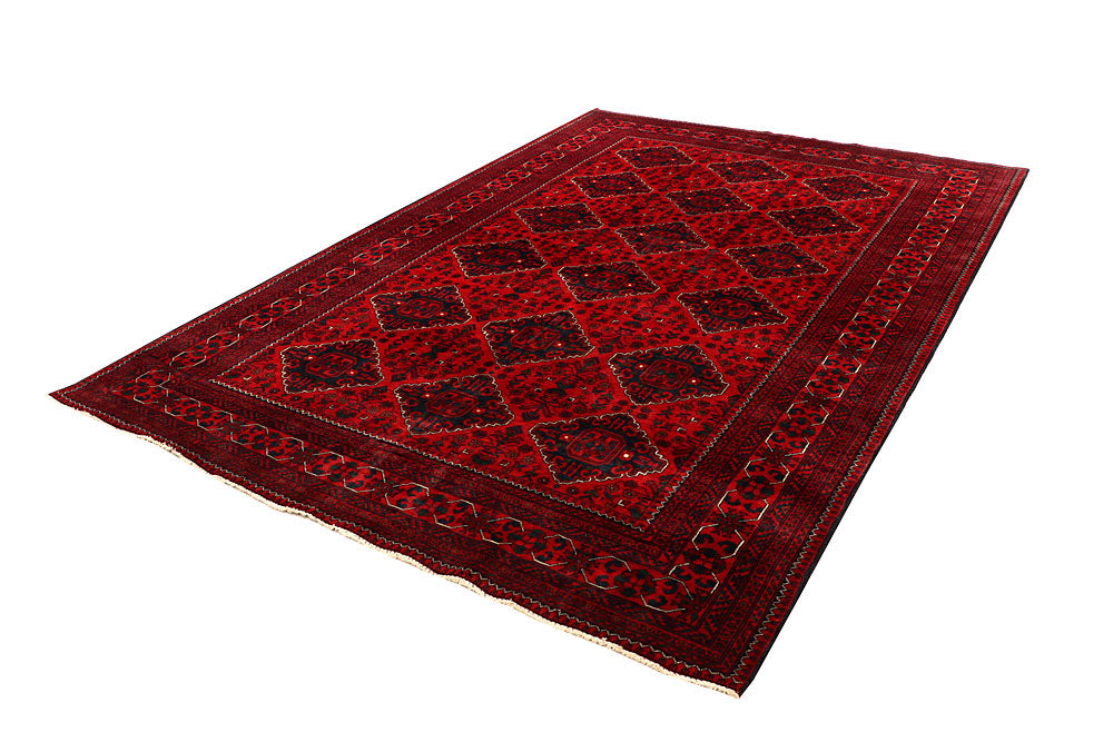 Dark Red Khal Mohammadi 6' 8 x 9' 9 - No. 67023 - ALRUG Rug Store