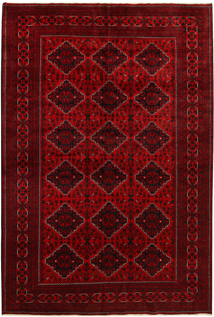 Dark Red Khal Mohammadi 6' 8 x 9' 9 - No. 67023 - ALRUG Rug Store