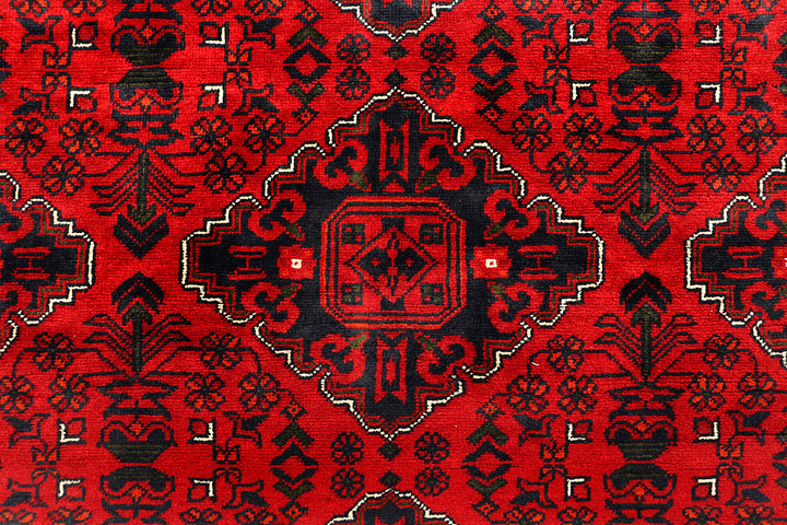 Dark Red Khal Mohammadi 6' 5 x 9' - No. 67024 - ALRUG Rug Store