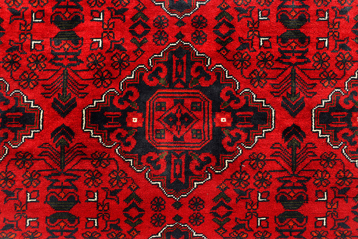 Dark Red Khal Mohammadi 6'  5" x 9' " - No. QA10840