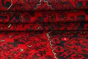Dark Red Khal Mohammadi 6'  5" x 9' " - No. QA10840