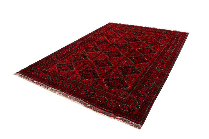 Dark Red Khal Mohammadi 6' 5 x 9' - No. 67024 - ALRUG Rug Store