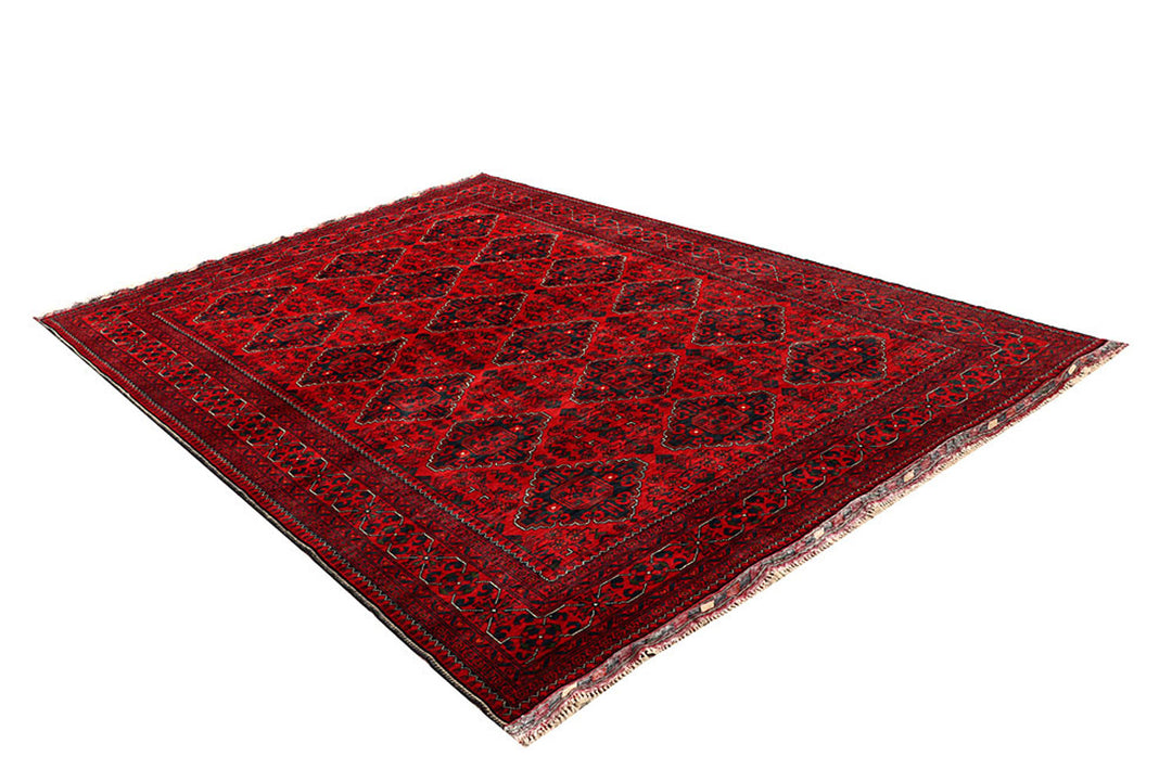 Dark Red Khal Mohammadi 6'  5" x 9' " - No. QA10840