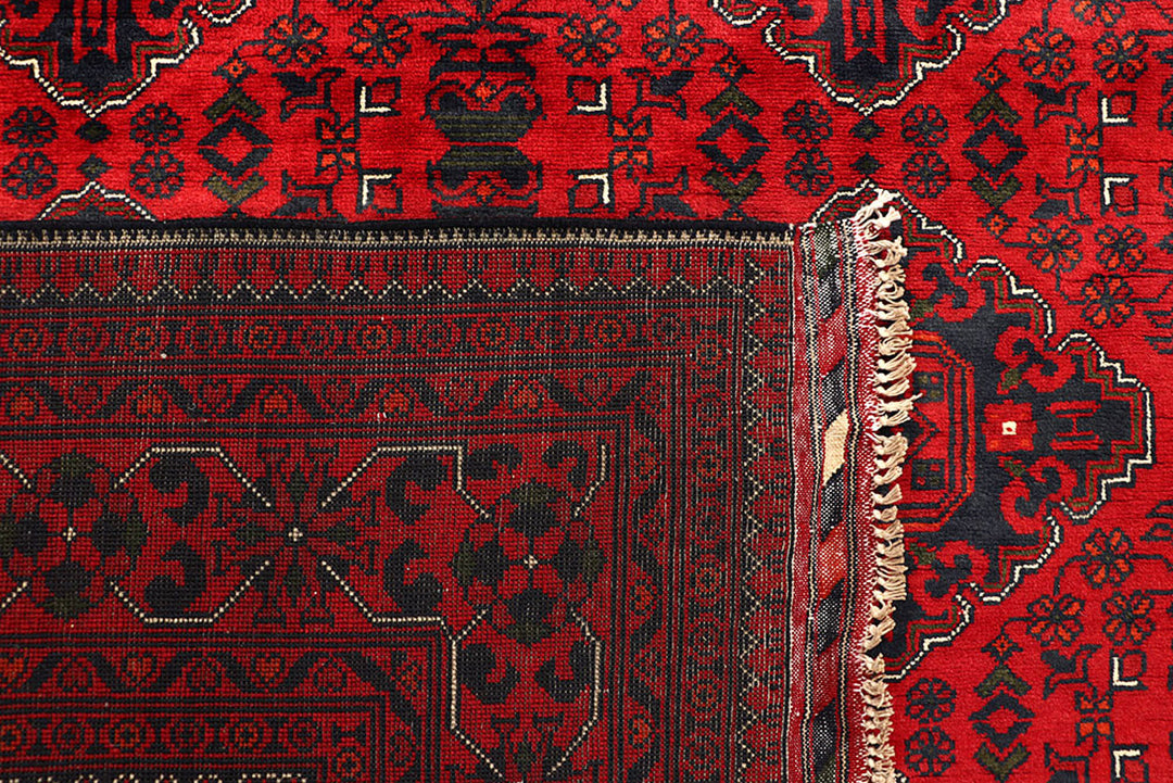 Dark Red Khal Mohammadi 6'  5" x 9' " - No. QA10840